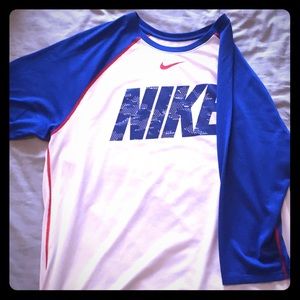 Nike Baseball 3/4 Sleeve Dri-Fit
